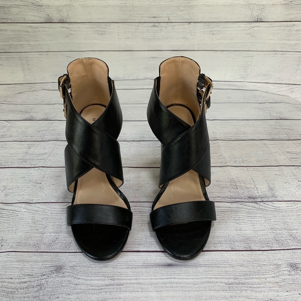 Euc Metaphor “Zermatt” Open-Toe Block Heel Sandals - image 2